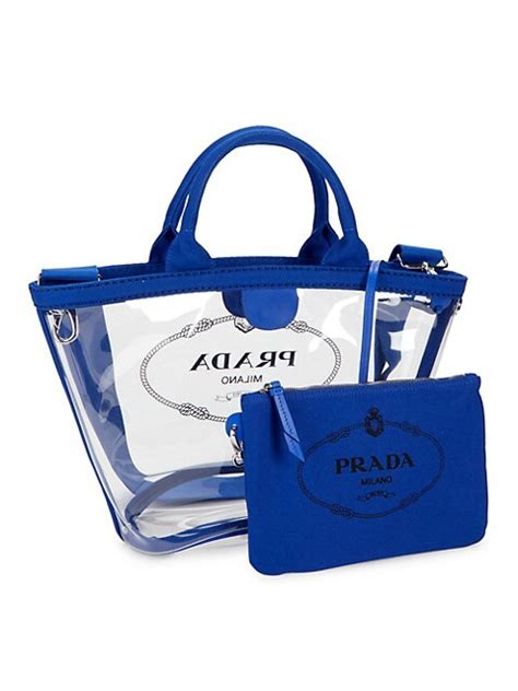 prada mesh bag|Prada clear tote bag.